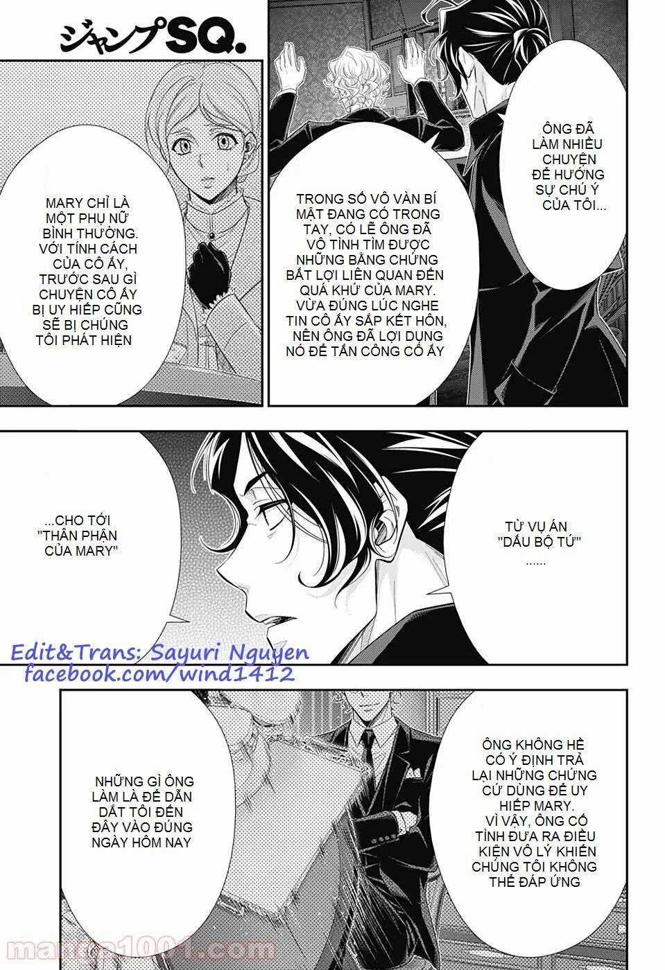 Yuukoku no Moriarty Chapter 46 trang 38