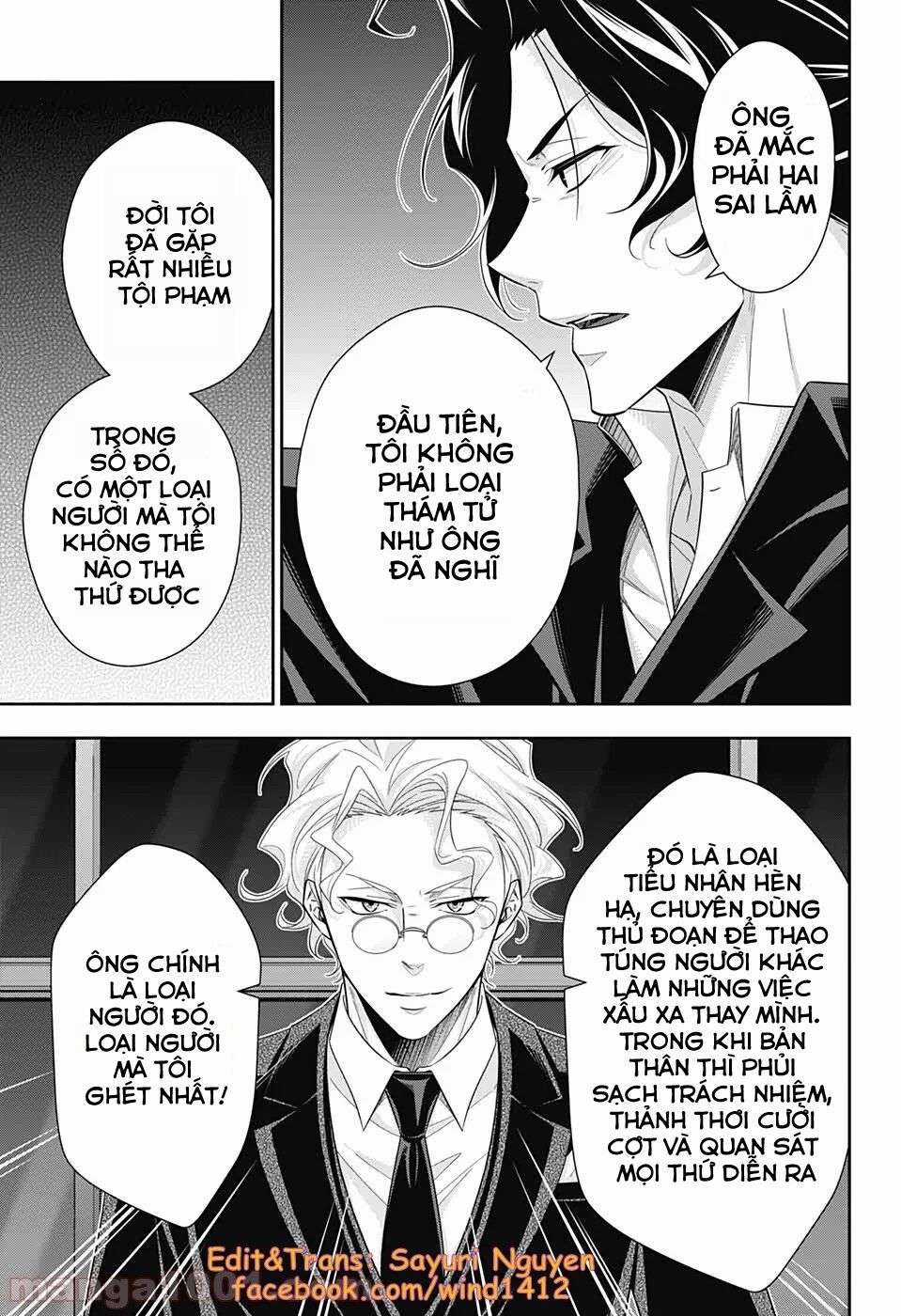 Yuukoku no Moriarty Chapter 47 trang 14