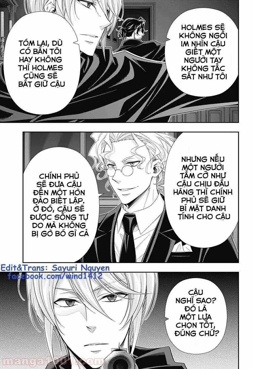 Yuukoku no Moriarty Chapter 47 trang 8