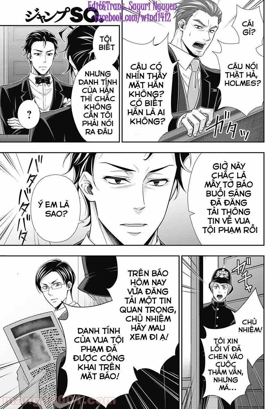 Yuukoku no Moriarty Chapter 48 trang 25