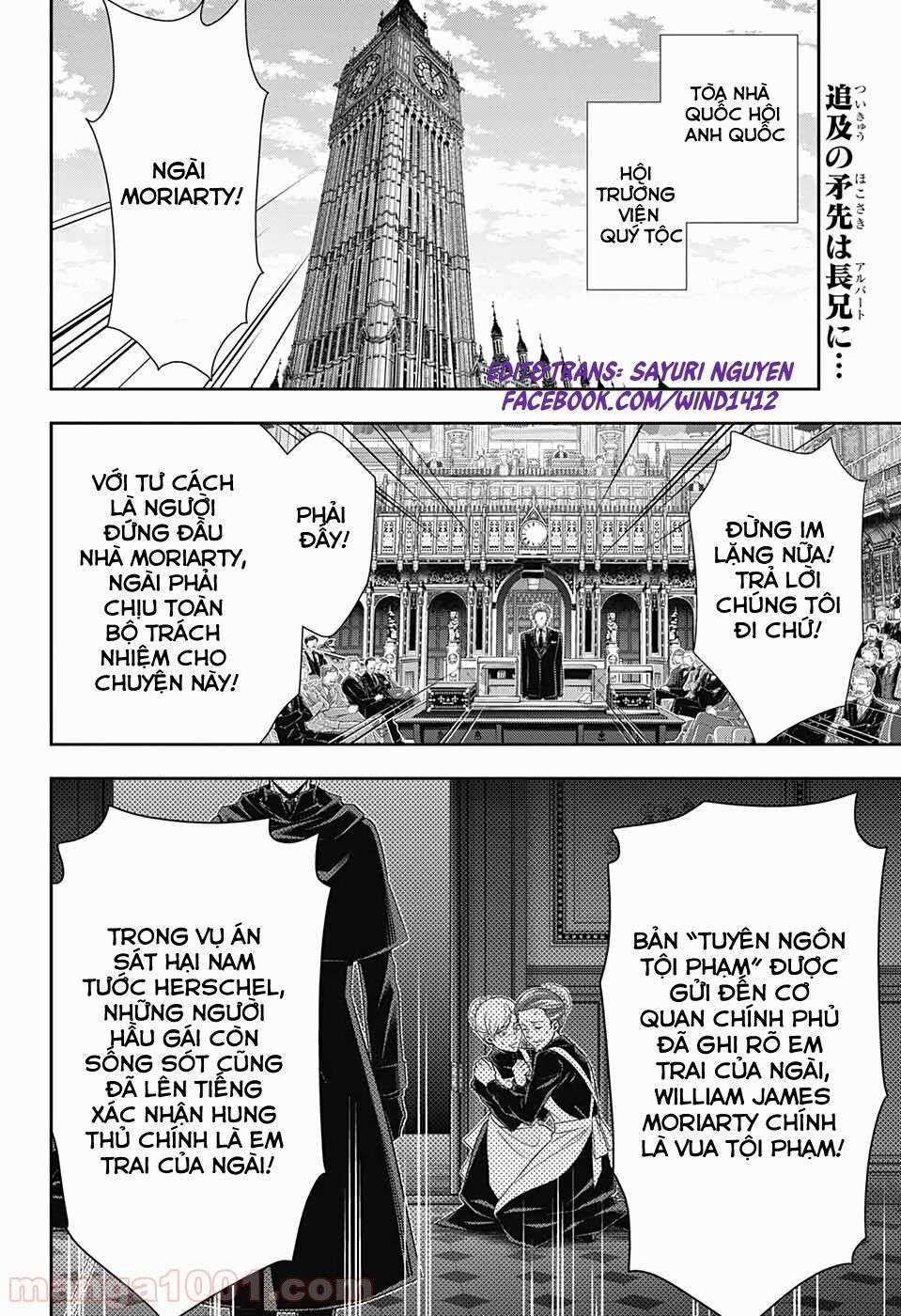 Yuukoku no Moriarty Chapter 49 trang 1
