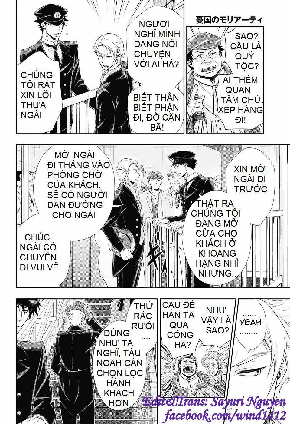 Yuukoku no Moriarty Chapter 5 trang 17