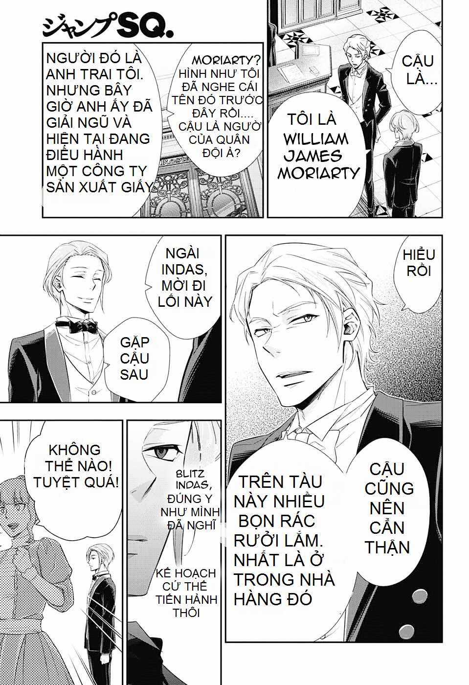 Yuukoku no Moriarty Chapter 5 trang 22