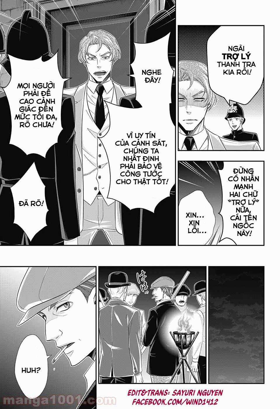 Yuukoku no Moriarty Chapter 50 trang 22