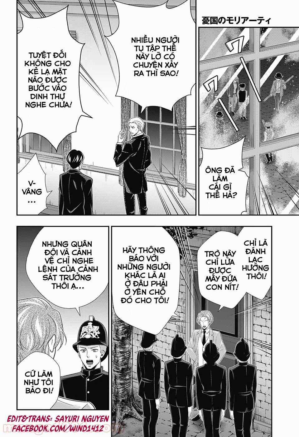 Yuukoku no Moriarty Chapter 50 trang 25