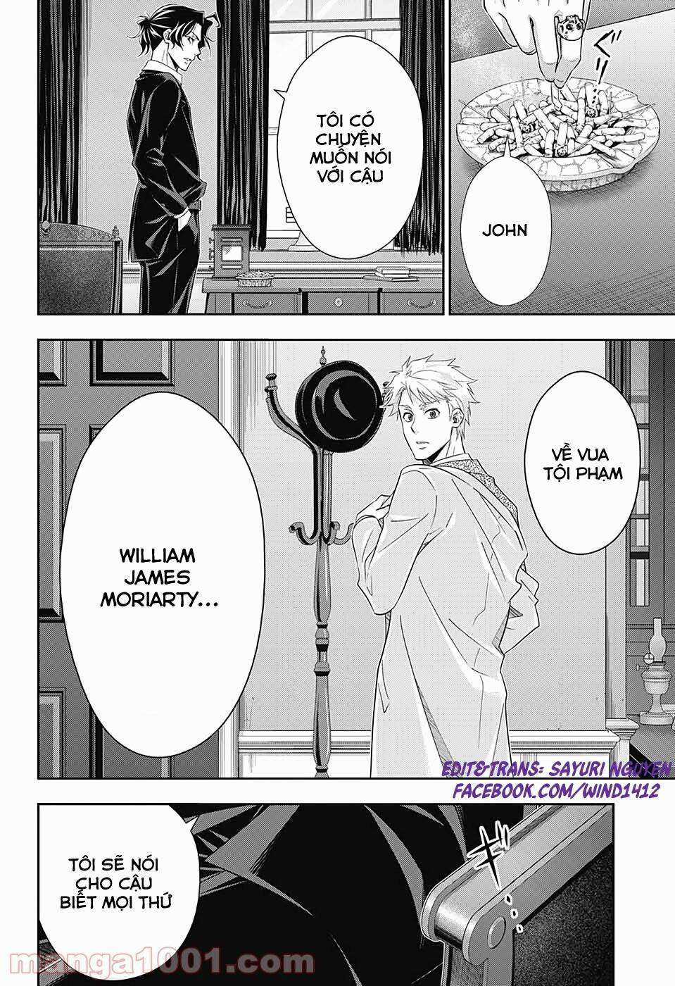 Yuukoku no Moriarty Chapter 52 trang 13