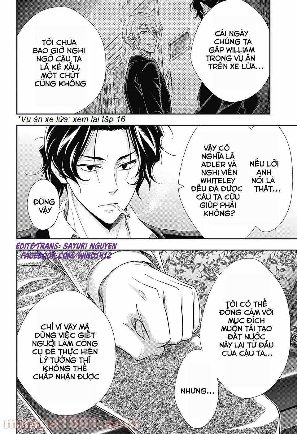Yuukoku no Moriarty Chapter 52 trang 15
