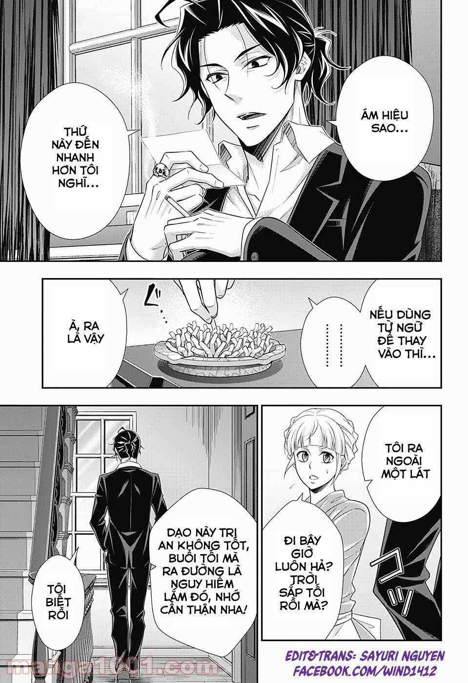 Yuukoku no Moriarty Chapter 52 trang 24