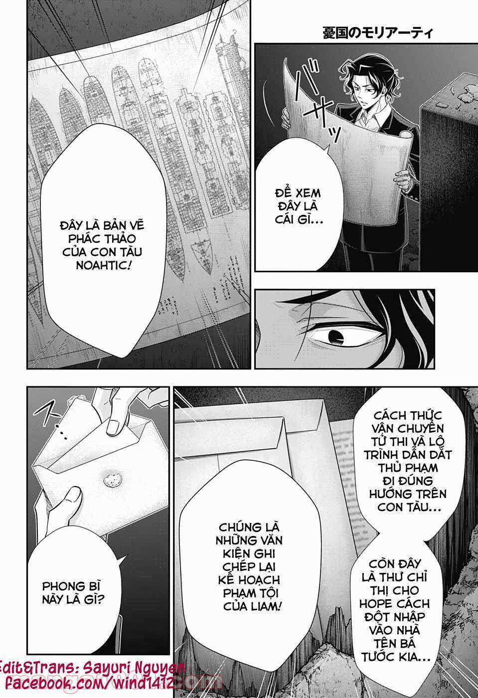 Yuukoku no Moriarty Chapter 53 trang 35