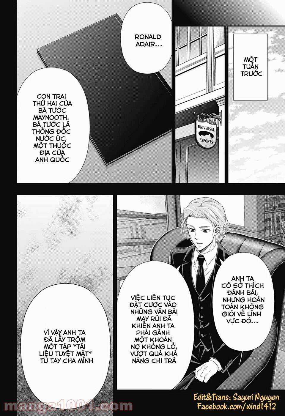Yuukoku no Moriarty Chapter 57 trang 11