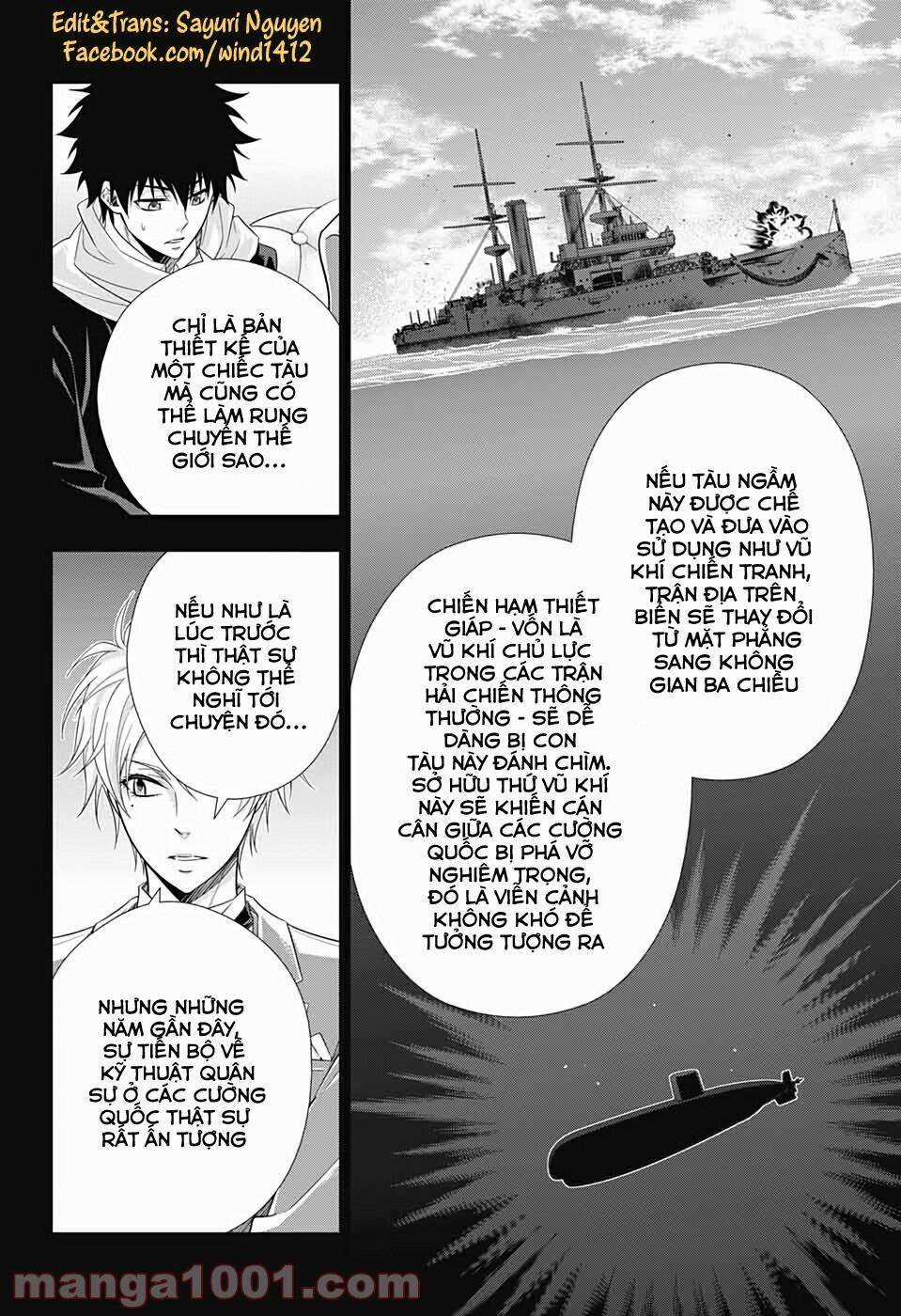 Yuukoku no Moriarty Chapter 57 trang 15