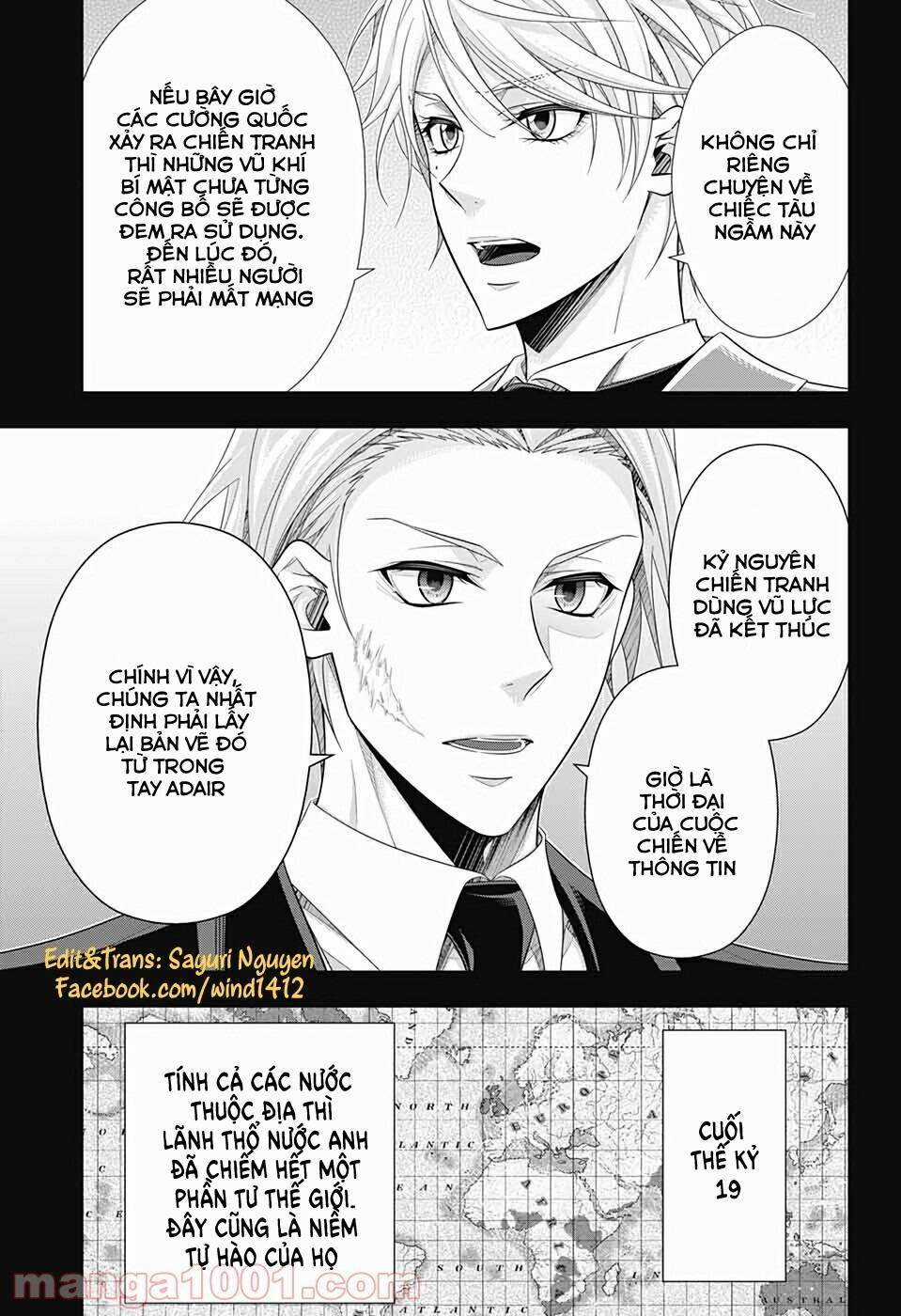 Yuukoku no Moriarty Chapter 57 trang 16