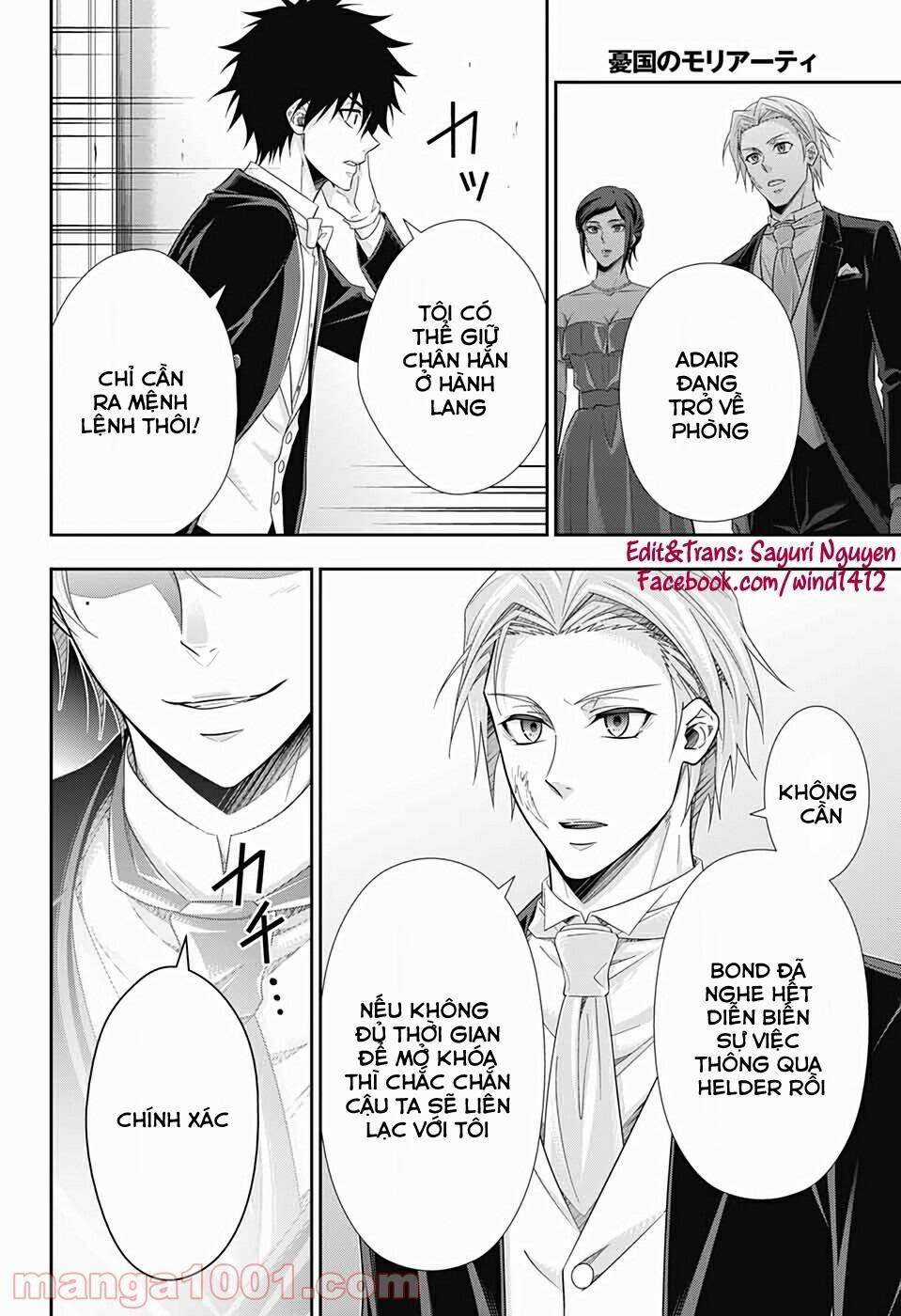 Yuukoku no Moriarty Chapter 57 trang 33