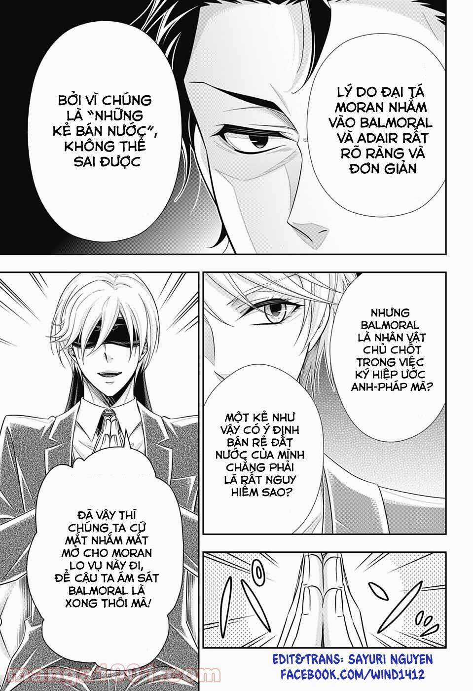 Yuukoku no Moriarty Chapter 58 trang 11