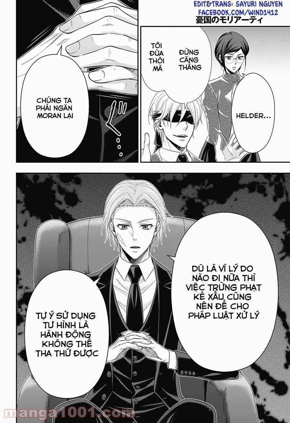Yuukoku no Moriarty Chapter 58 trang 12
