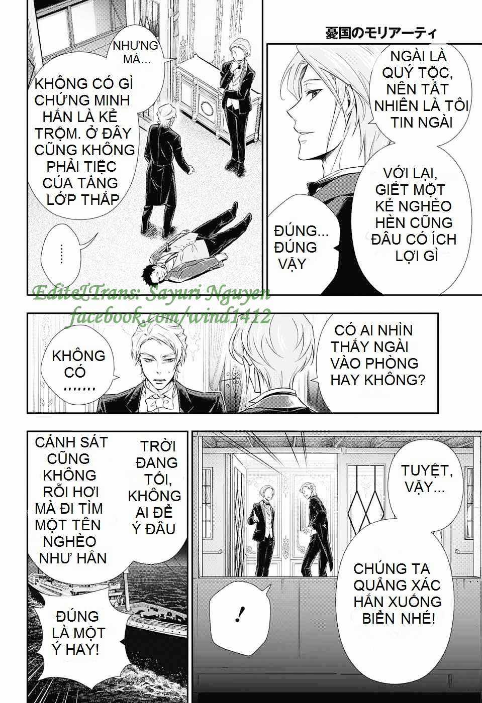 Yuukoku no Moriarty Chapter 6 trang 3