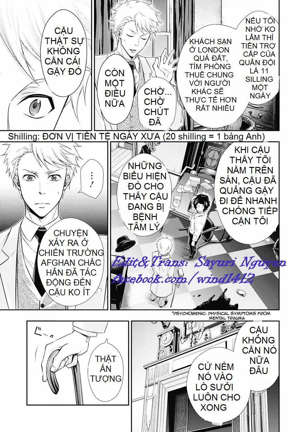 Yuukoku no Moriarty Chapter 7 trang 23