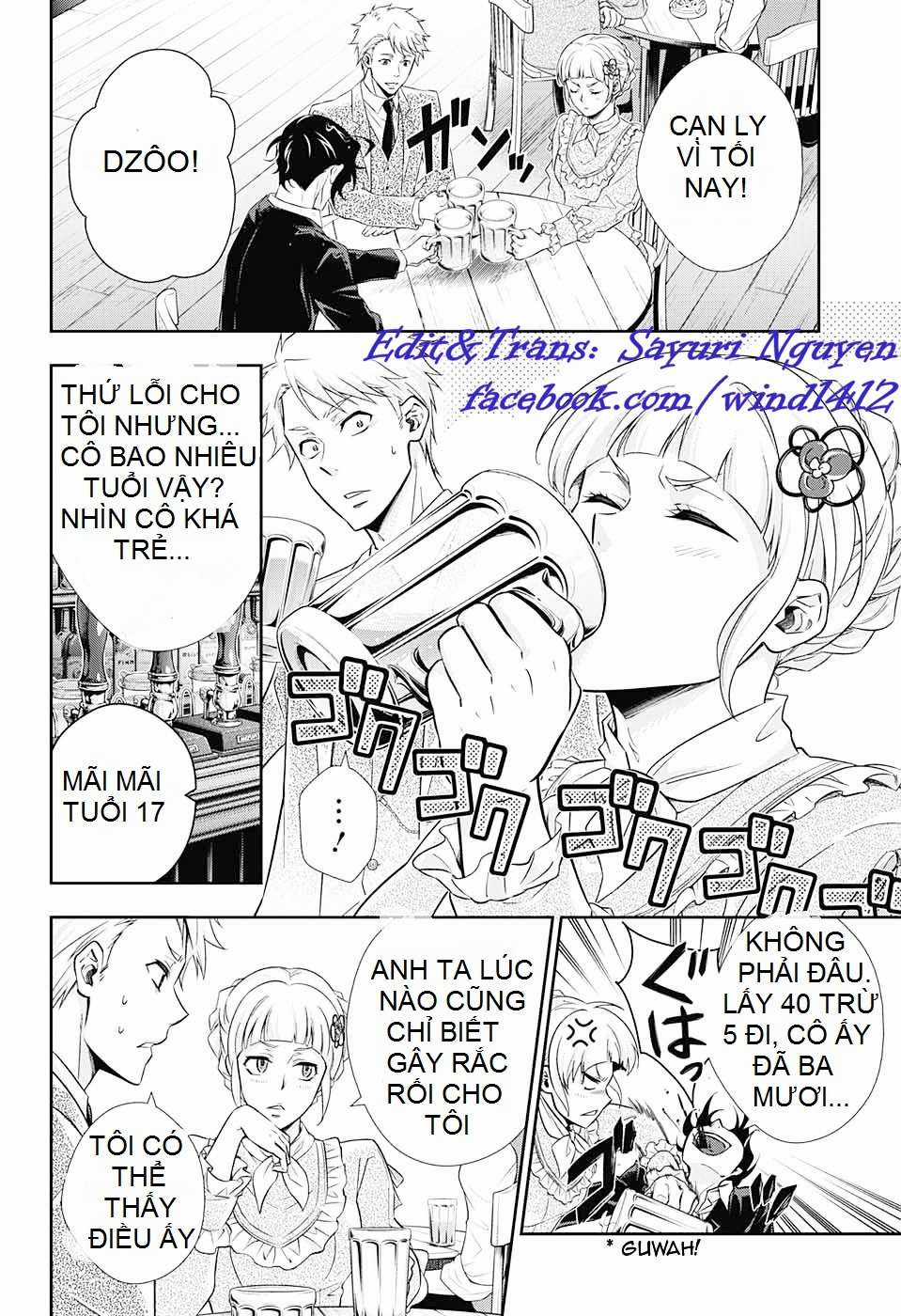 Yuukoku no Moriarty Chapter 7 trang 28