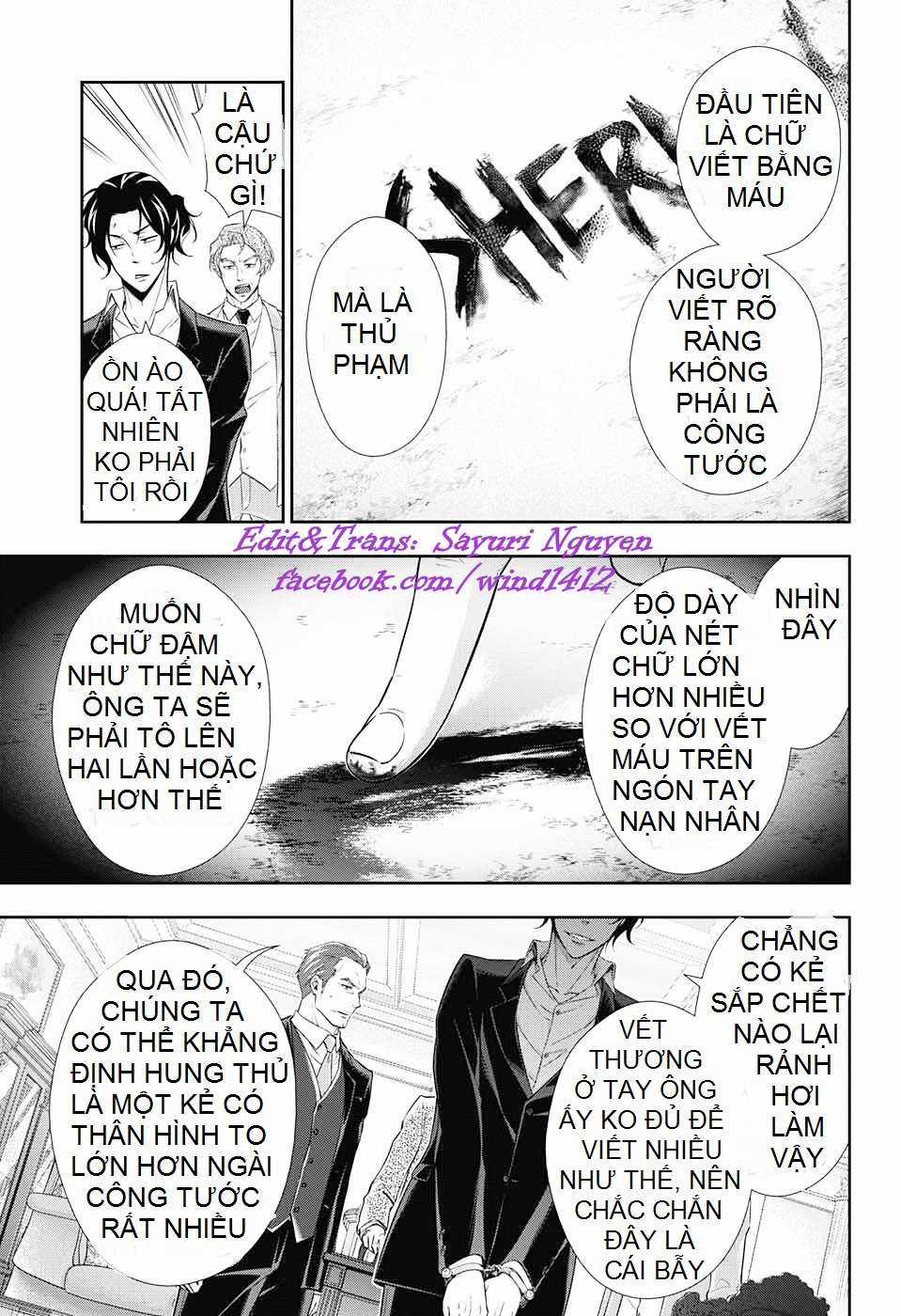 Yuukoku no Moriarty Chapter 8 trang 16
