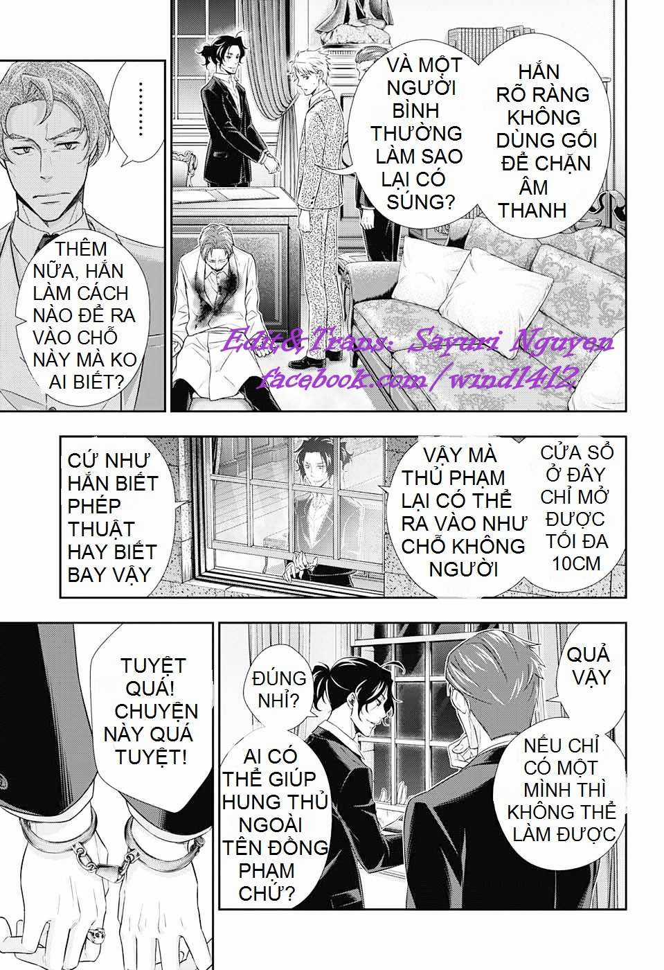 Yuukoku no Moriarty Chapter 8 trang 18