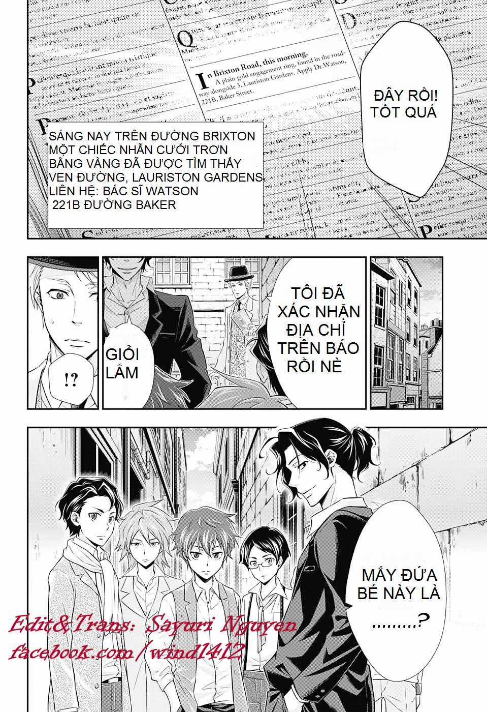 Yuukoku no Moriarty Chapter 8 trang 31