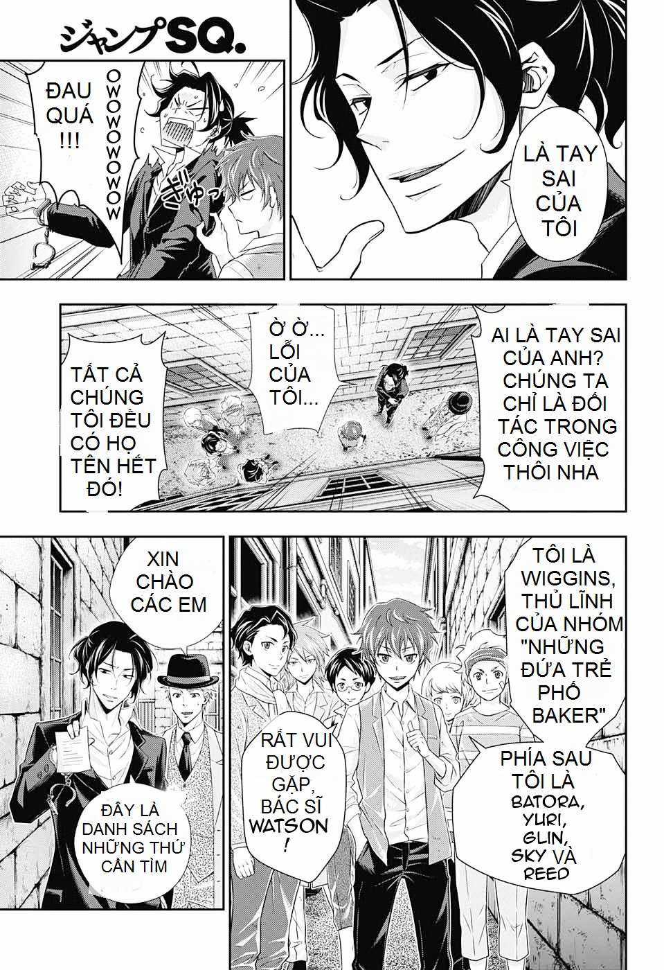 Yuukoku no Moriarty Chapter 8 trang 32