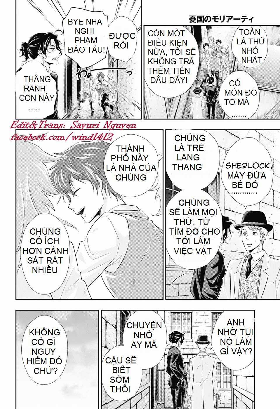 Yuukoku no Moriarty Chapter 8 trang 33