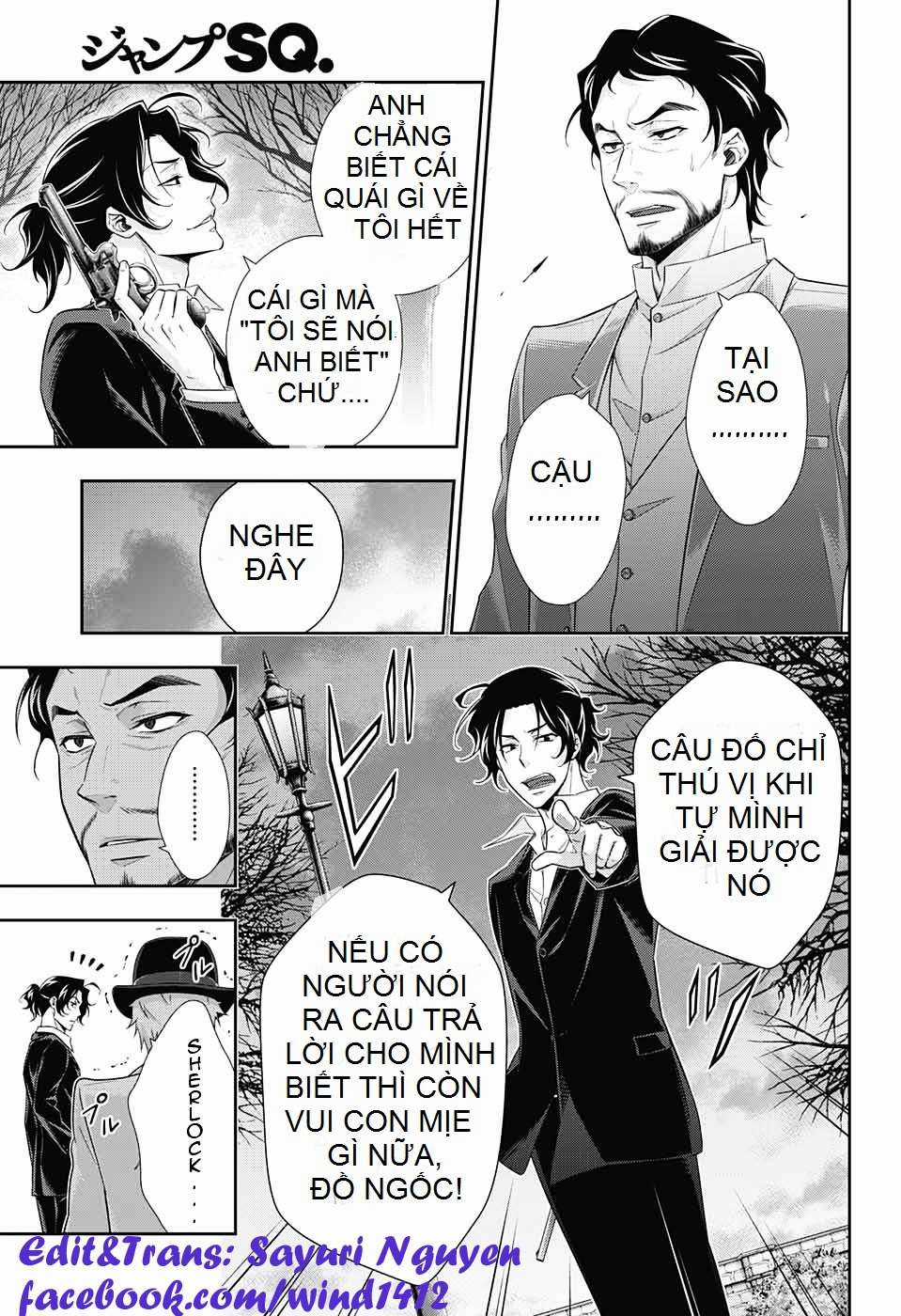 Yuukoku no Moriarty Chapter 9 trang 27