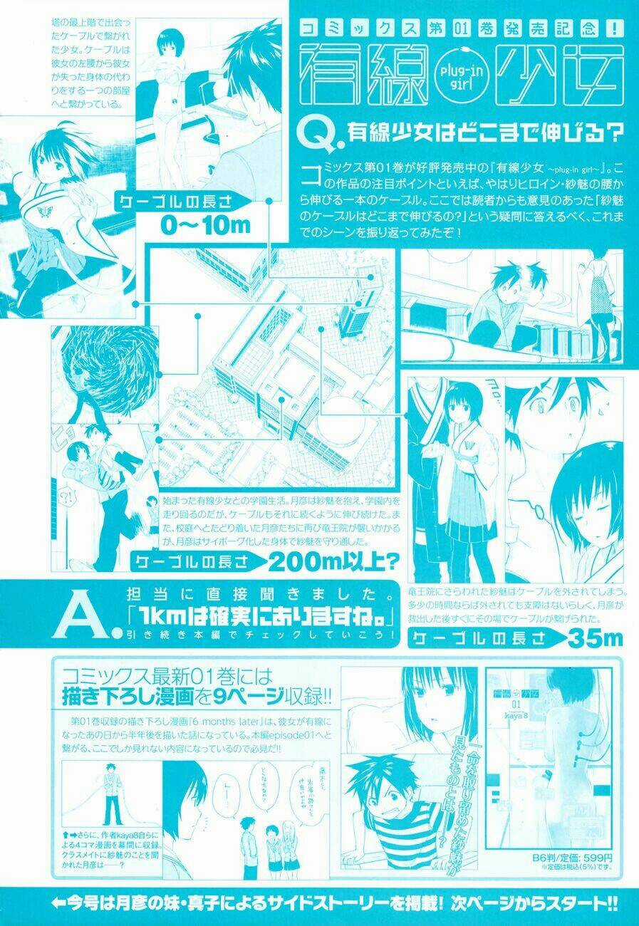 Yuusen Shoujo - Plug-in Girl Chapter 3.5 trang 3