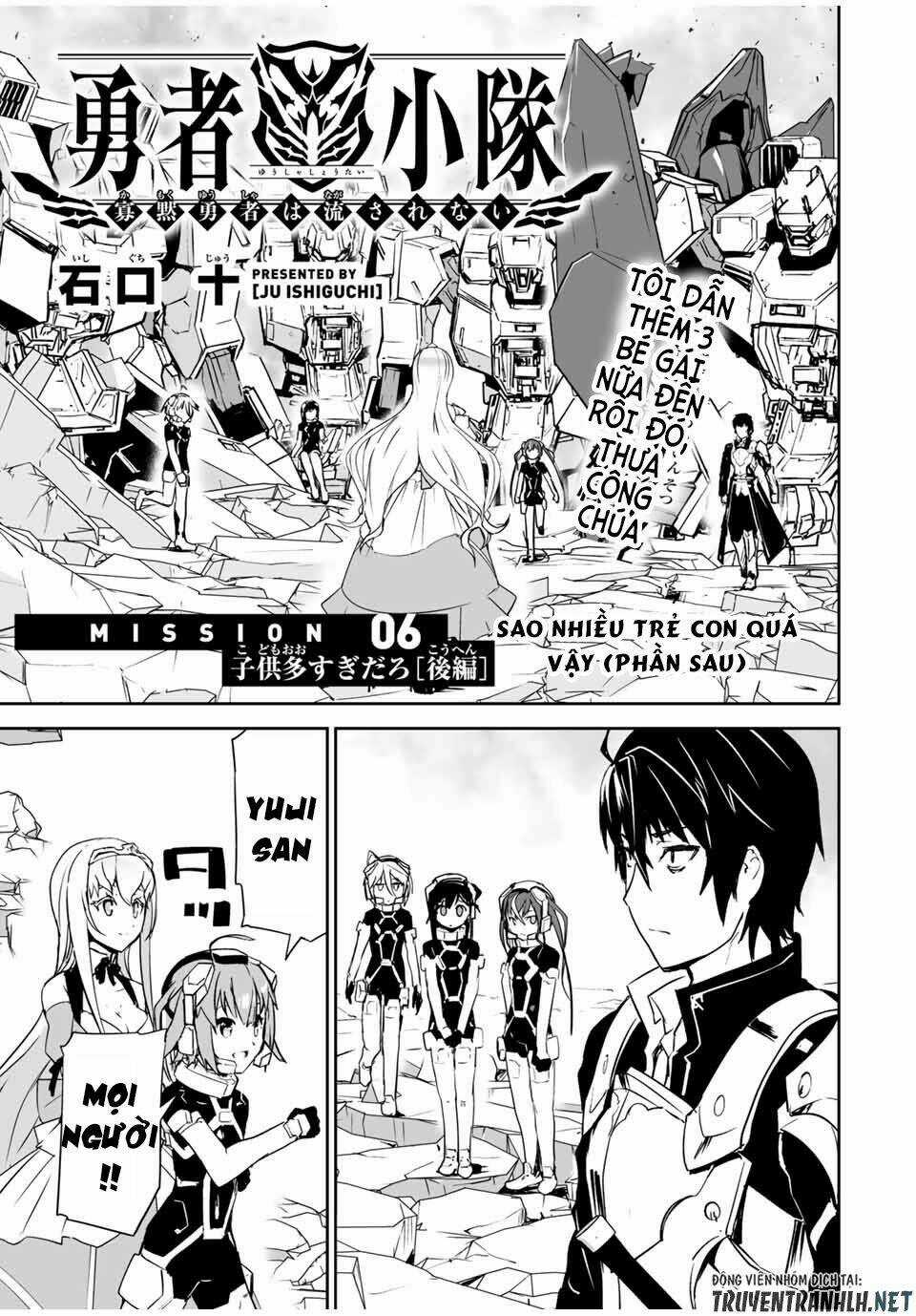YUUSHA SHOUTAI KAMOKU YUUSHA WA NAGISA RENAI Chapter 6 trang 2