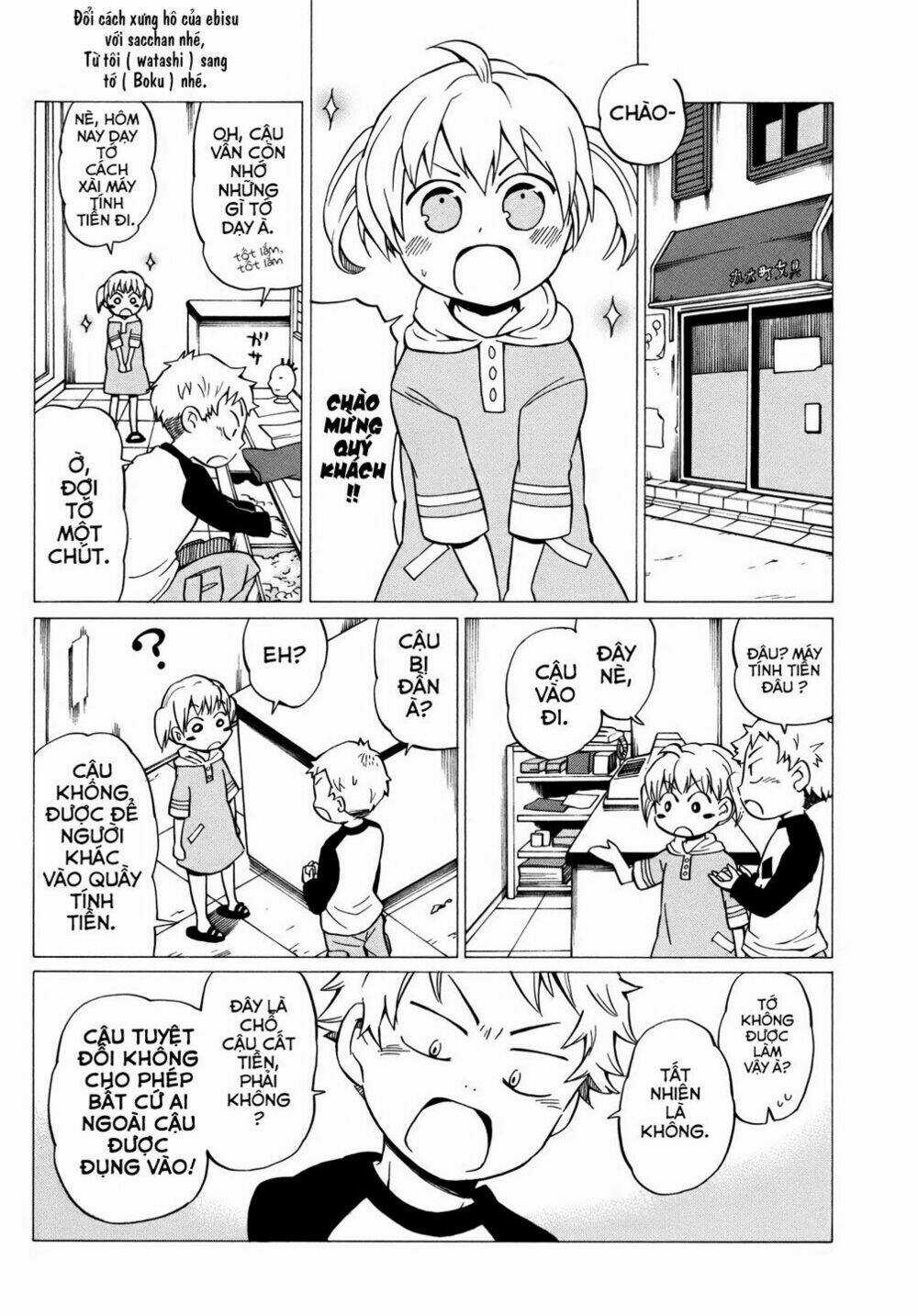 Yuuyake Rocket Pencil Chapter 8 trang 14