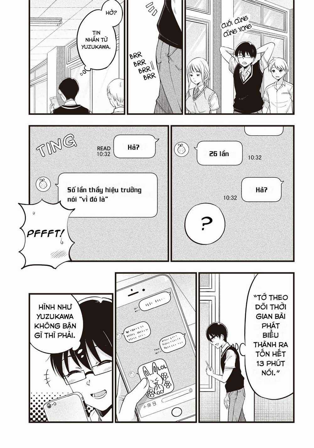Yuzukawa-San Wa, Sasshite Hoshii Chapter 12 trang 2