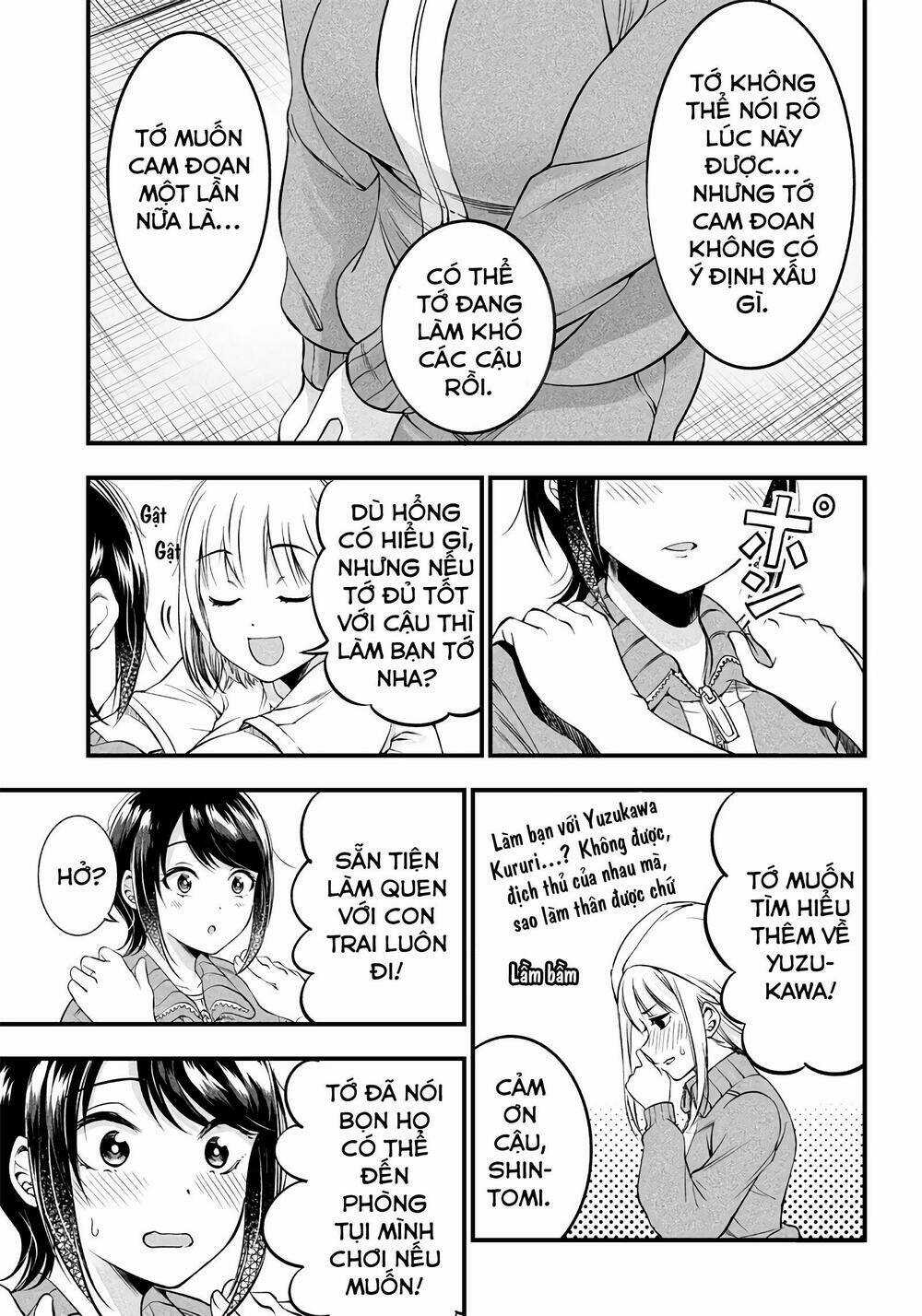 Yuzukawa-San Wa, Sasshite Hoshii Chapter 19 trang 17