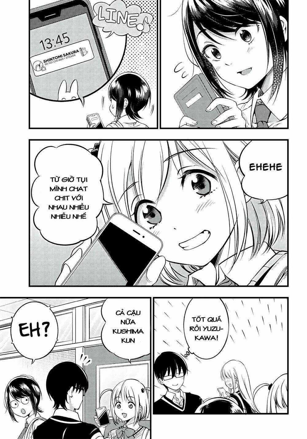 Yuzukawa-San Wa, Sasshite Hoshii Chapter 23 trang 13