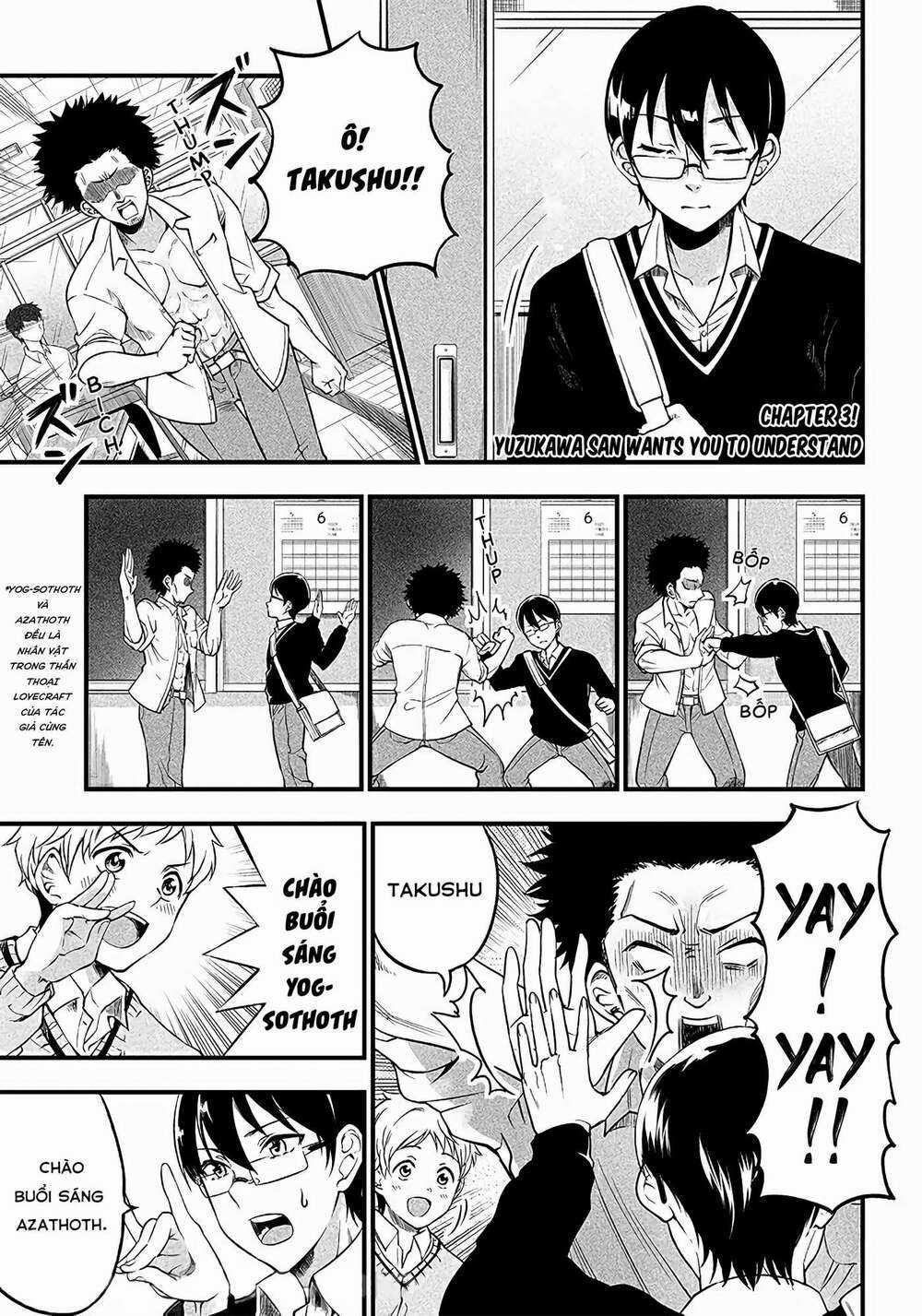 Yuzukawa-San Wa, Sasshite Hoshii Chapter 3 trang 0