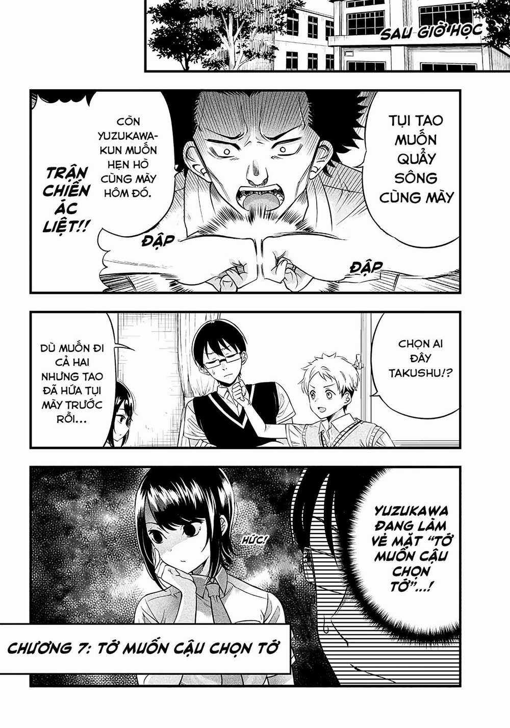 Yuzukawa-San Wa, Sasshite Hoshii Chapter 7 trang 8