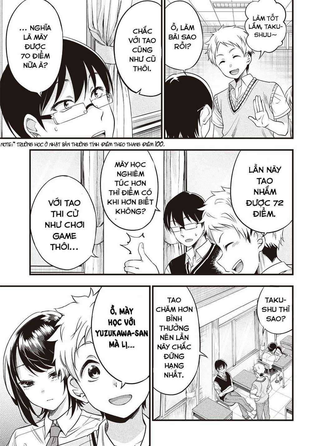 Yuzukawa-San Wa, Sasshite Hoshii Chapter 8 trang 4