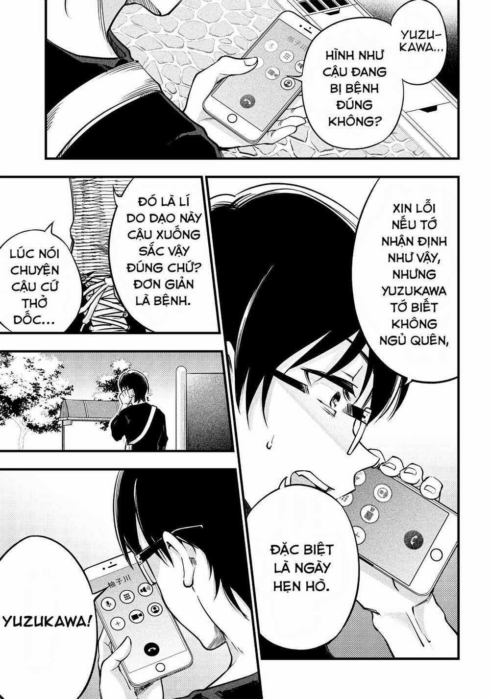 Yuzukawa-San Wa, Sasshite Hoshii Chapter 9 trang 10