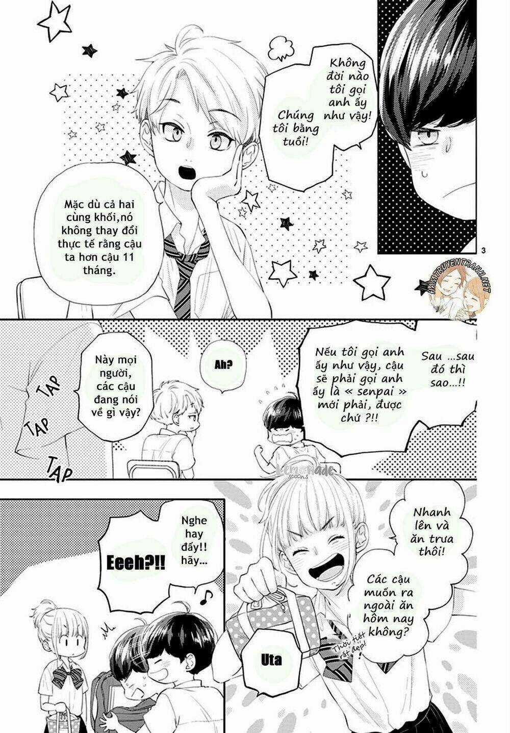 Yuzuki-San Chi No Yon Kyoudai Chapter 2.1 trang 4