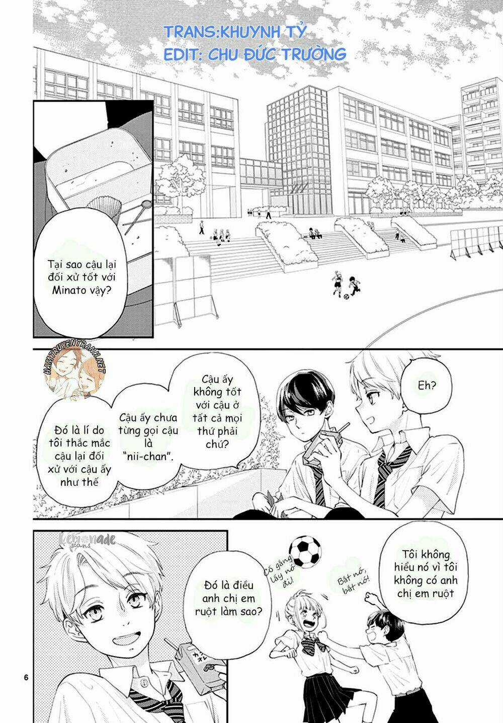 Yuzuki-San Chi No Yon Kyoudai Chapter 2.1 trang 7