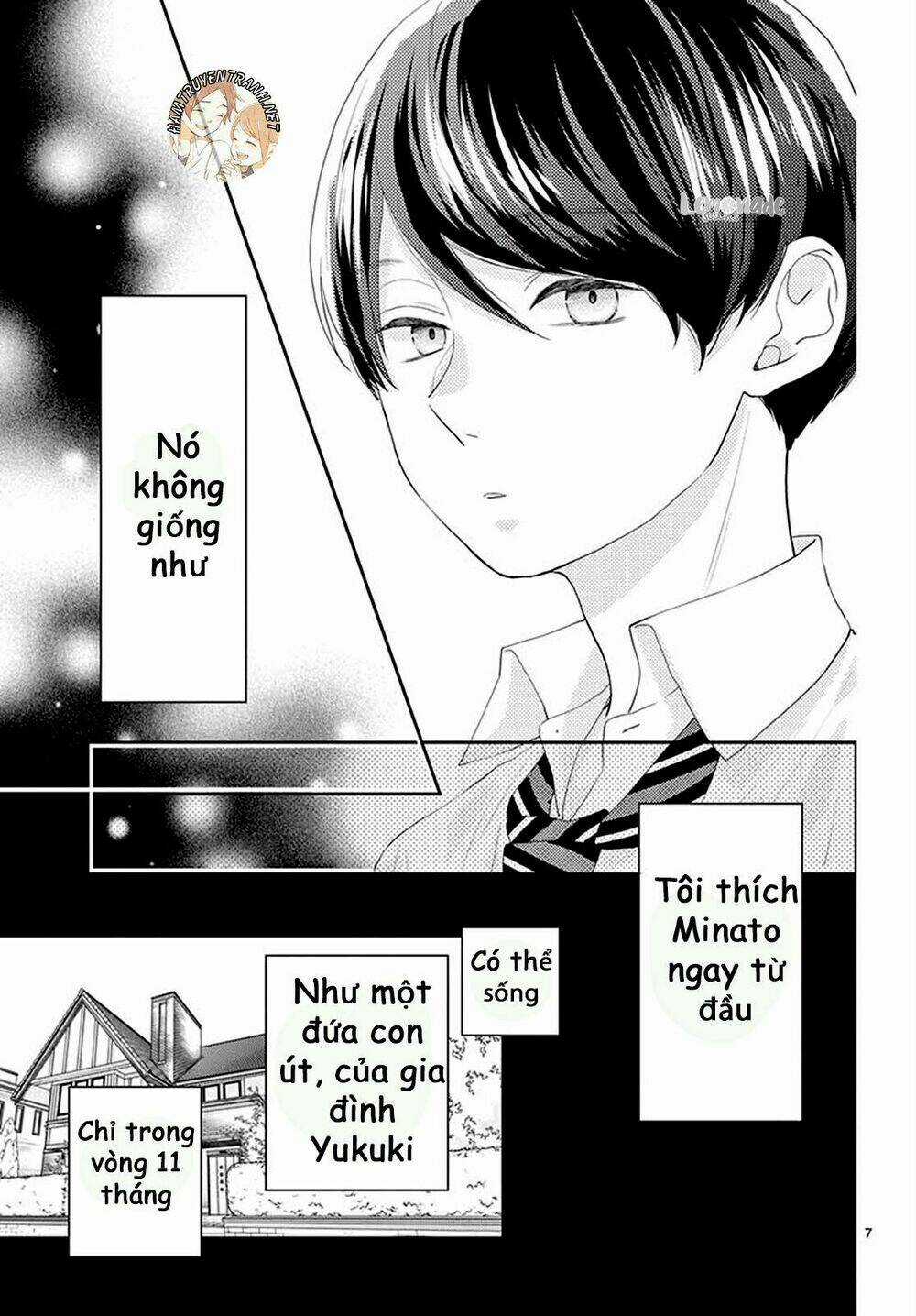 Yuzuki-San Chi No Yon Kyoudai Chapter 2.1 trang 8
