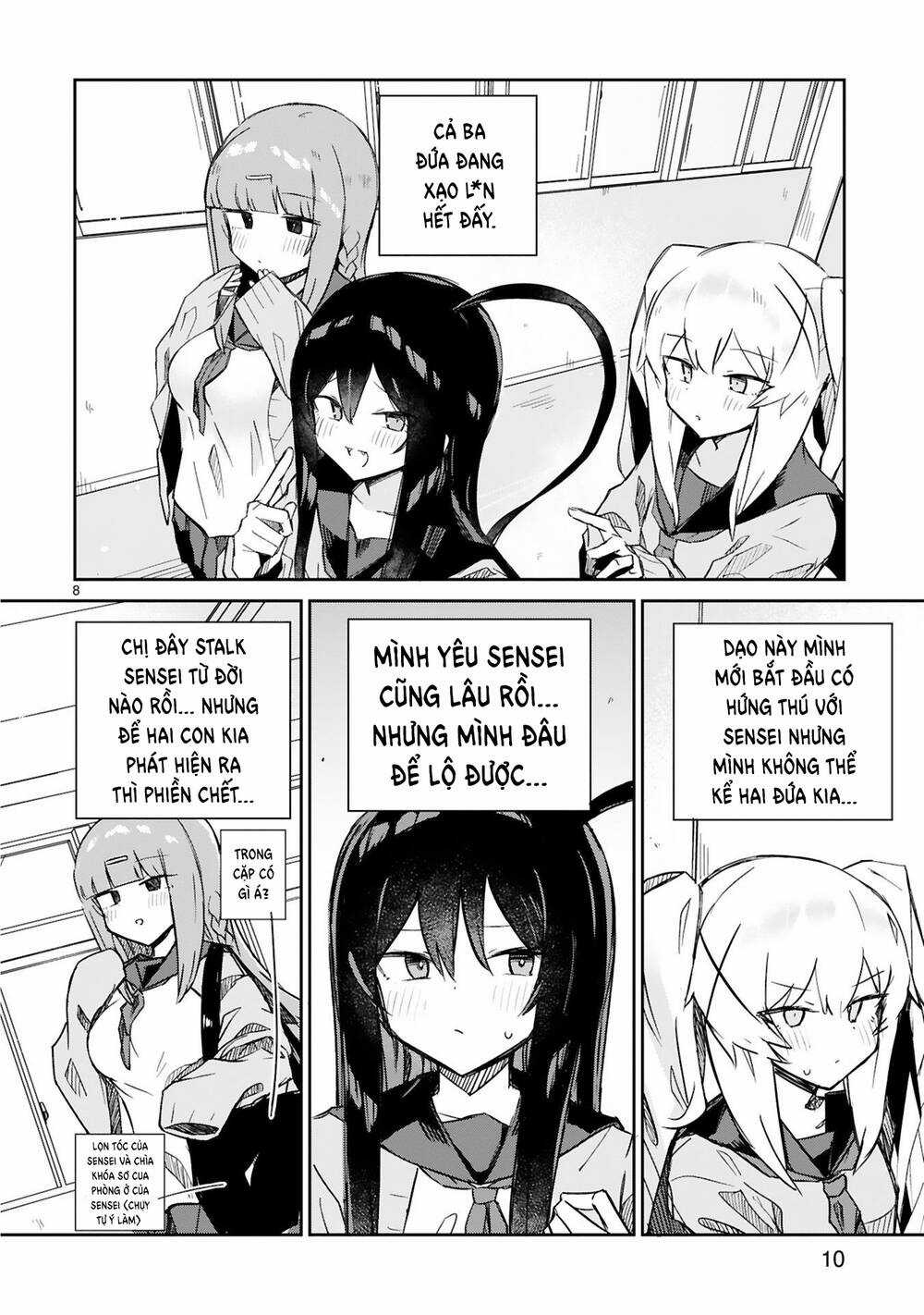 zaako zako zako zako sensei (sensei tép riu tép riu tép riu tép riuu) Chapter 1 trang 12