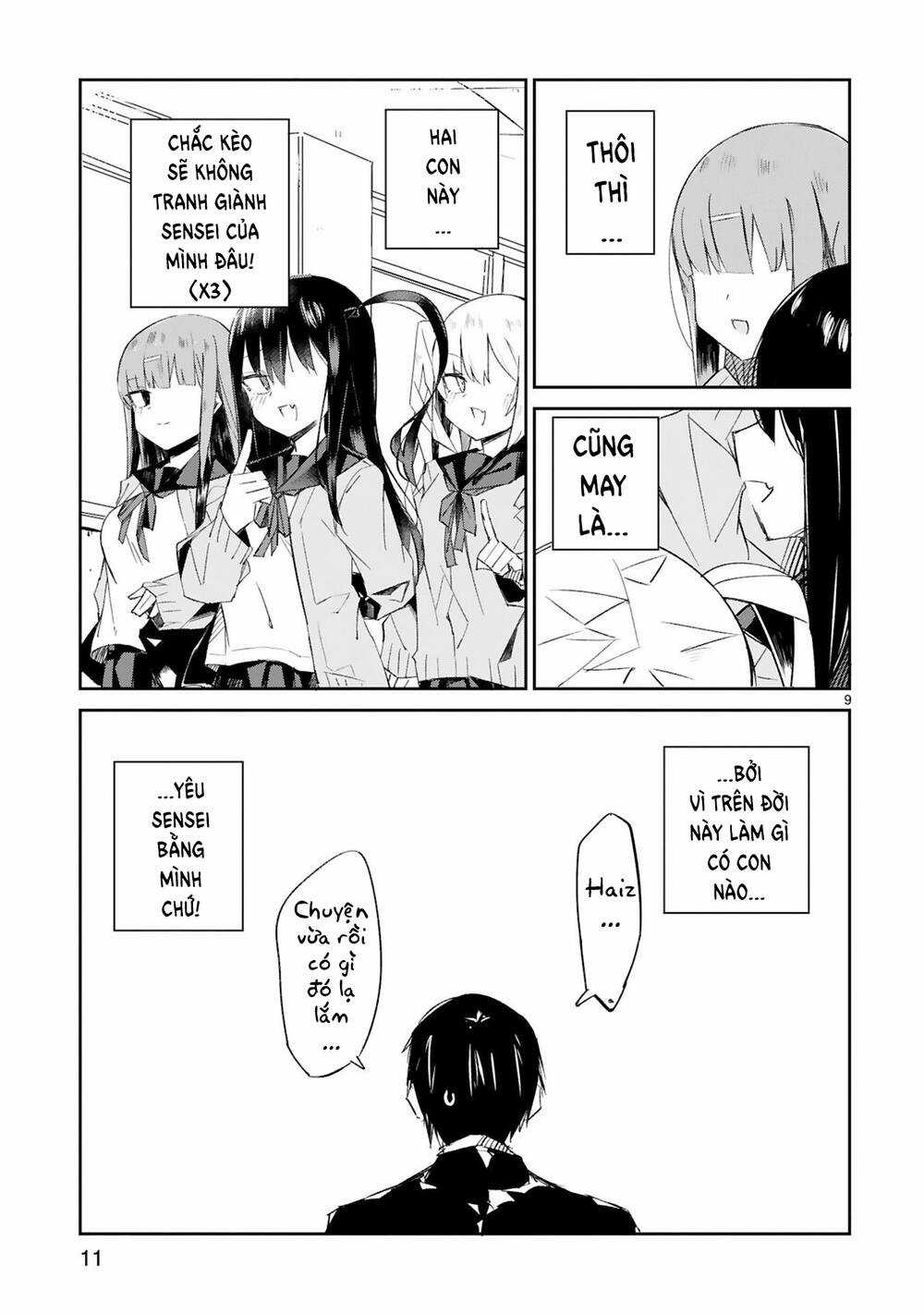 zaako zako zako zako sensei (sensei tép riu tép riu tép riu tép riuu) Chapter 1 trang 13