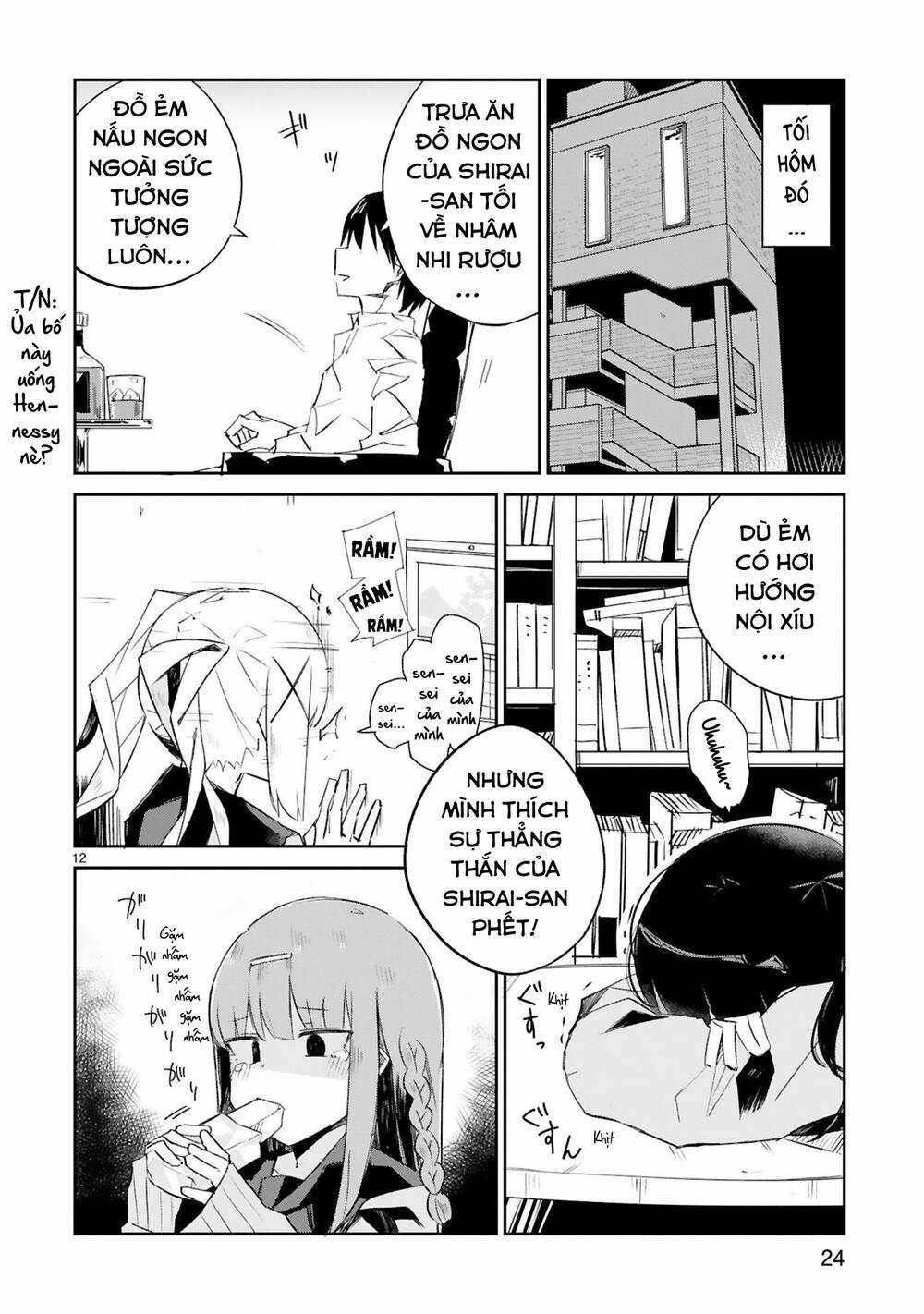 zaako zako zako zako sensei (sensei tép riu tép riu tép riu tép riuu) Chapter 2 trang 12