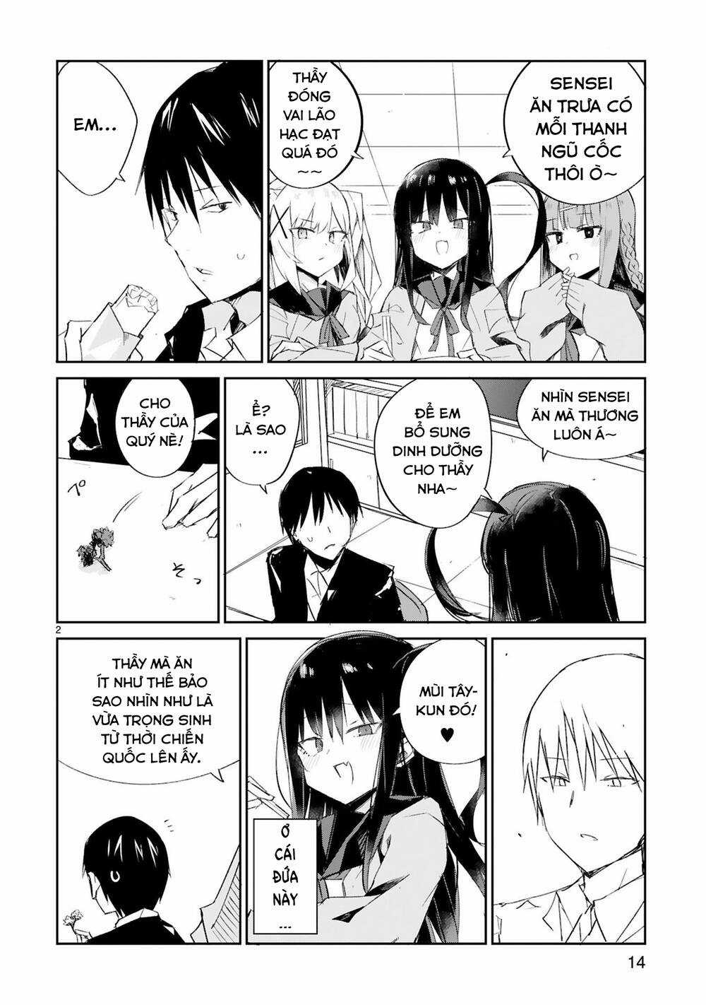 zaako zako zako zako sensei (sensei tép riu tép riu tép riu tép riuu) Chapter 2 trang 2