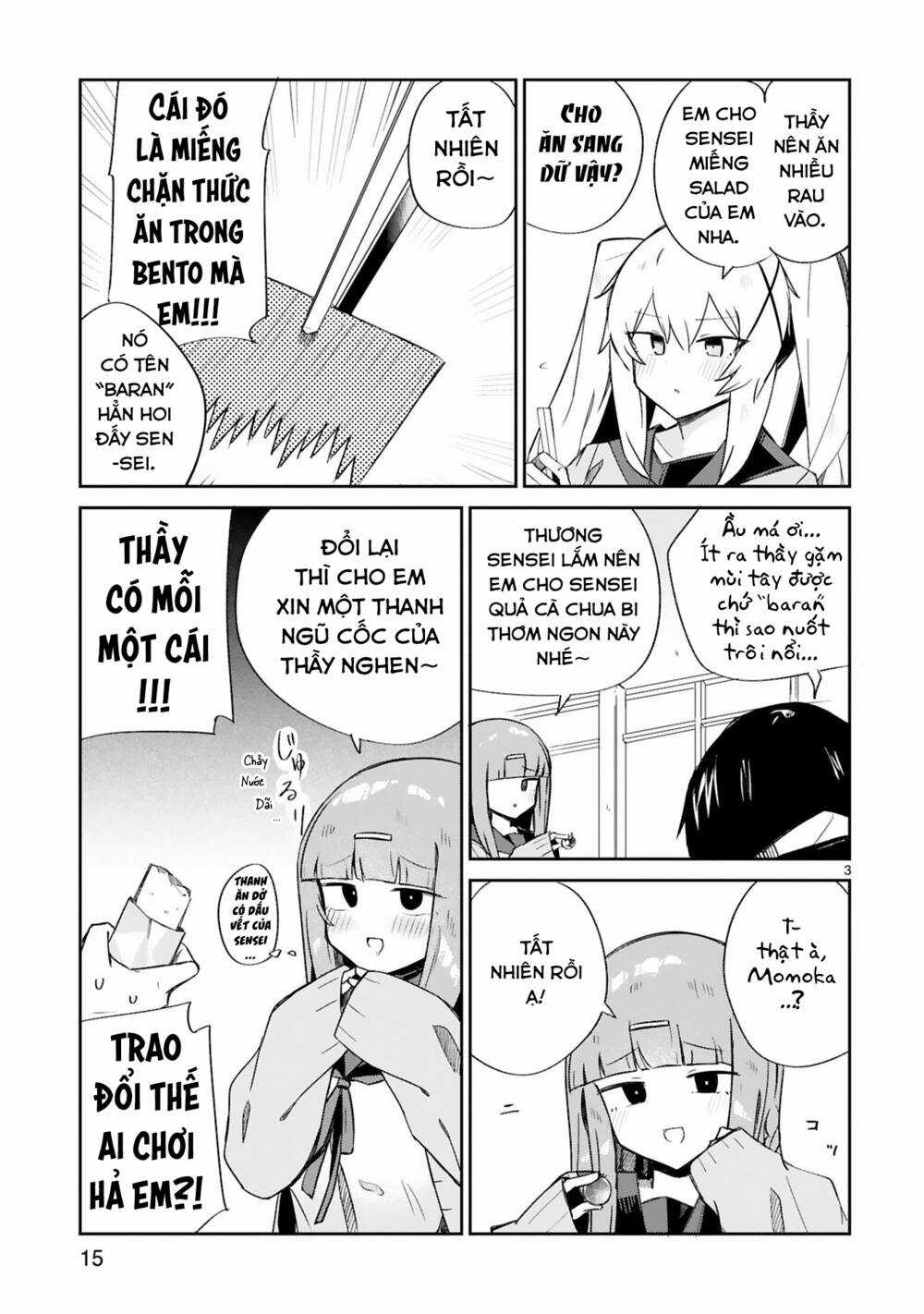 zaako zako zako zako sensei (sensei tép riu tép riu tép riu tép riuu) Chapter 2 trang 3