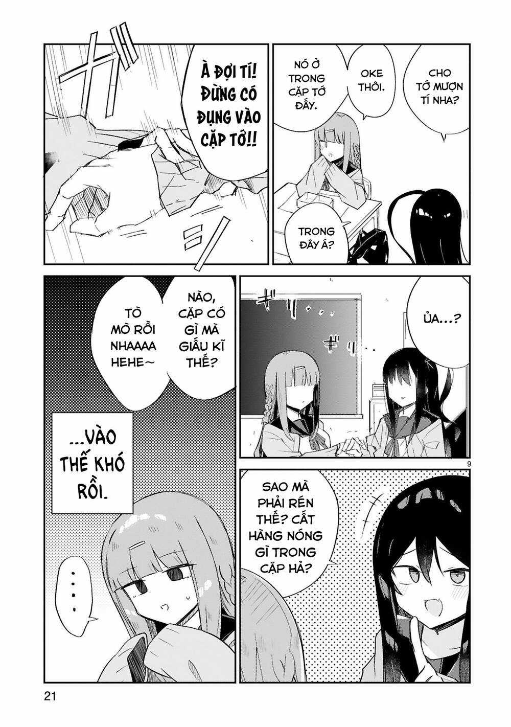 zaako zako zako zako sensei (sensei tép riu tép riu tép riu tép riuu) Chapter 2 trang 9