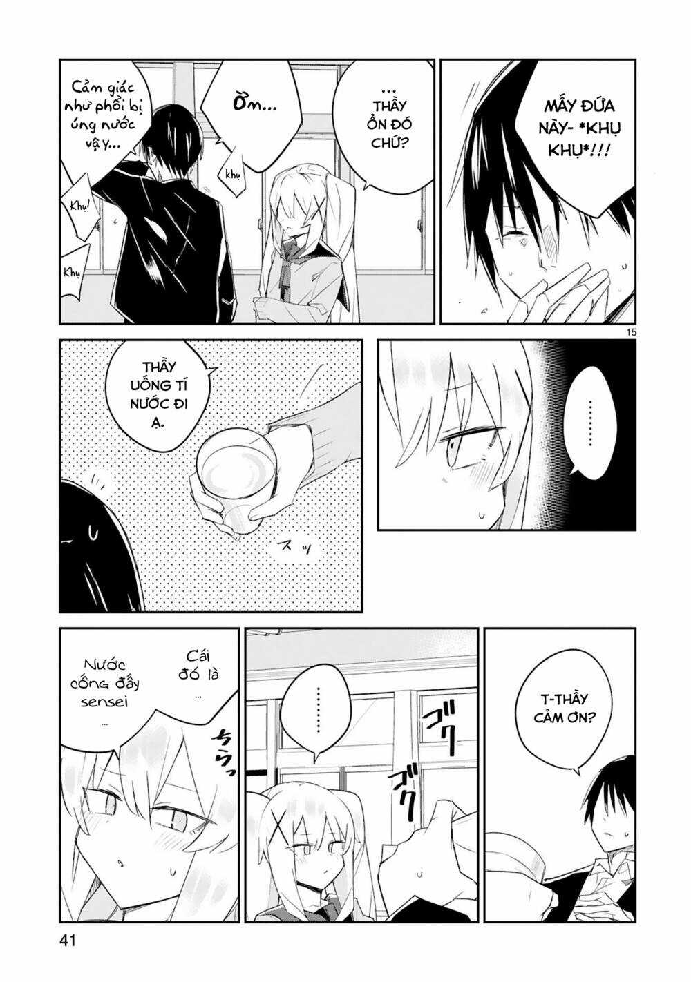 zaako zako zako zako sensei (sensei tép riu tép riu tép riu tép riuu) Chapter 3 trang 15