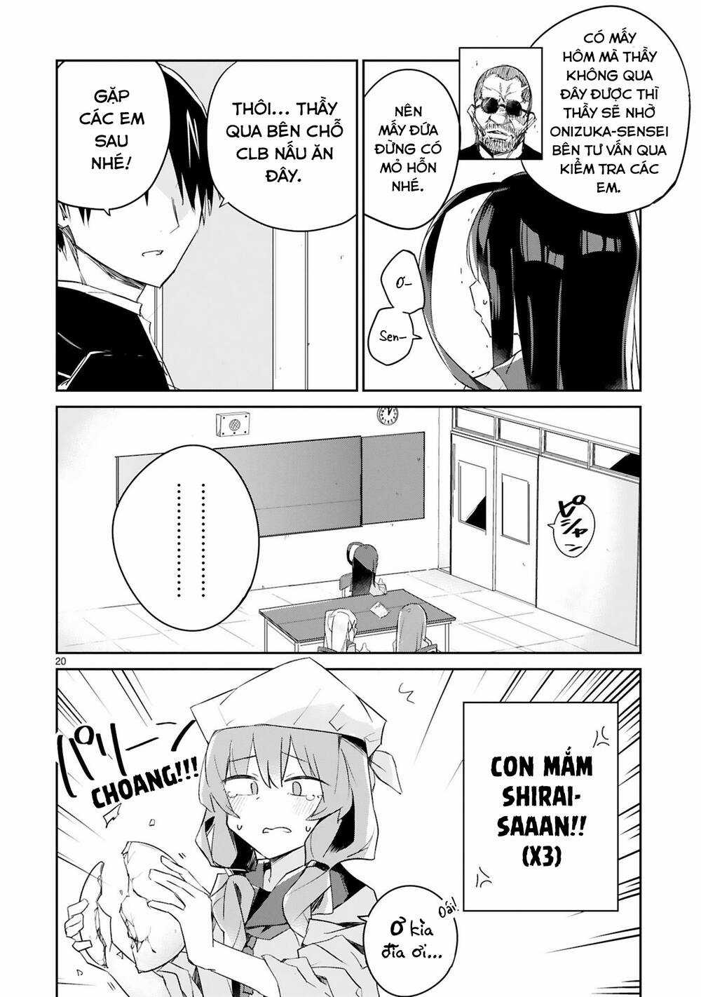 zaako zako zako zako sensei (sensei tép riu tép riu tép riu tép riuu) Chapter 3 trang 20