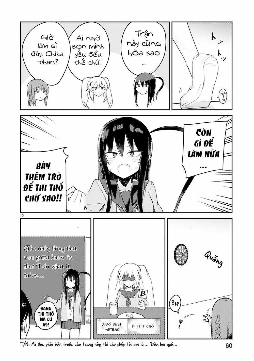 zaako zako zako zako sensei (sensei tép riu tép riu tép riu tép riuu) Chapter 4 trang 11